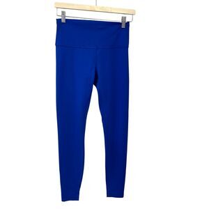 Lululemon Wunder Train High Rise 28” Galactic Cobalt Size 8 NWT Authentic